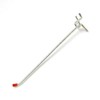 Merriway BH04937 (24 Pcs) Single Pegboard Hooks BZP 150mm to