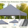 LIUJIAYI Pop Up Canopy Replacement Top, 8x8 Heavy Duty 500D