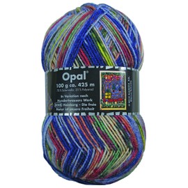 Opal Sock Yarn Hundertwasser 3204 Hainburg: Free Nature is Our Freedom