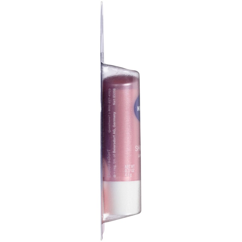 NIVEA Shimmer Lip Care, Moisturizing Lip Balm Stick with Shea