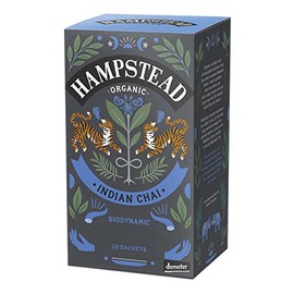 Hampstead Tea London, Indian Chai, Black Tea, 20 Bags, 40 g, Pack of 8