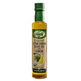 Olidi Lemon Infused Extra Virgin Olive Oil 8.5 oz | Product of Italy, Cold-pressed, 100% natural, heart-healthy cooking oil perfect for salad dressing, pasta, garlic bread, meats, or pan frying (2)