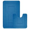 EDS 2 Piece Ichra Bath Mat Set Non Slip Ultra