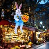 OurWarm 8FT Easter Inflatables Outdoor Decorations, Sitting Bunny with Eggs