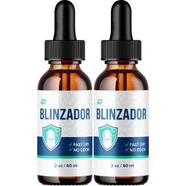 Blinzador (2 Pack) Blinzador Drops – Blinzadore Liquid Extra Strength All Natural Healthy