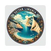 Seitan Limania Greece Souvenir-Home Decoration 4x4-Inch Coaster Acrylic 4 Pack