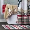 SKL Home by Saturday Knight Ltd. Rustic Plaid Snowman Bath