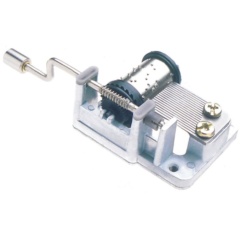 Kikkerland Let It Be Crank Music Box