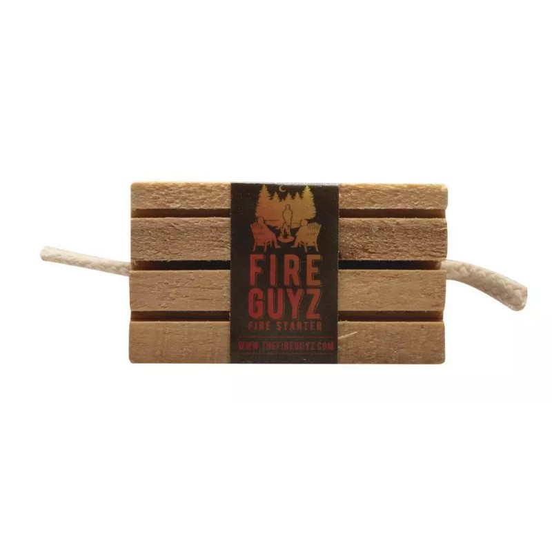 Fire Guyz SINGLE Fire Guyz Fire Starter Campfire Fireplace Cooking