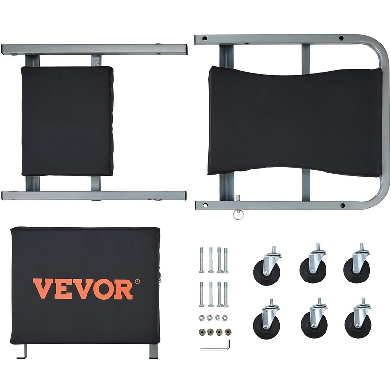 VEVOR Foldable Z Garage Creeper, 40 in, 450 lbs Load