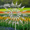 Unique and Magic Metal Windmill, Wind Chime Magic Windmill, 3D