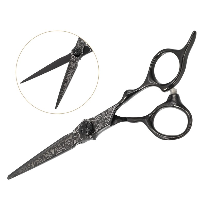 VOCOSTE Hair Scissors Haircutting Scissors Hairdressing Scissors Stainless Steel Razor
