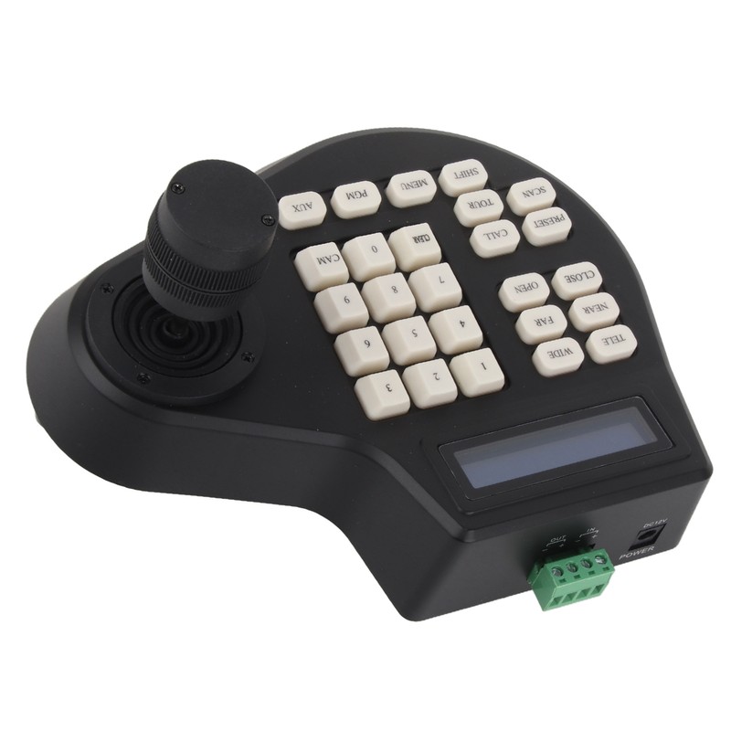 3D PTZ Camera Keyboard RS485 PTZ Joystick Controller LCD Display
