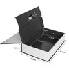 Lysmics Book Safe Box Lock, Hidden Safe, Book-like Design, Dial