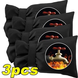 3 Pacs Insulated Outdoor Faucet Cover for Winter – Waterproof Reusable Freeze Protection for Garden Spigots