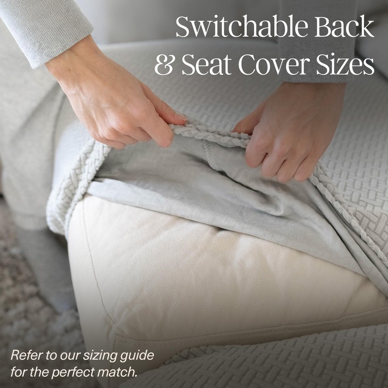 Nolan Interior Magic Sofa Cover - Wheat Seat Couch Cover