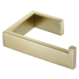 KOKOSIRI Toilet Paper Holder Gold Tissue Paper Dispenser for Kitchen Bathroom Washroom Toilet Roll Holder Wall Mounted Stainless Steel B2009BG