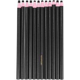 Send It By China Marker Marking Pencils - Black (Box of 12) (PACK OF 2)