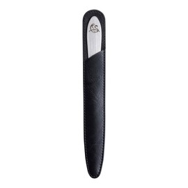 Handsawa File Nail File Shiny Case Black
