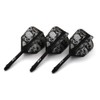 CUESOUL ROST Integrated Dart Shaft and Flights,big wing shape,Set of