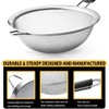 Stainless Steel Fine Mesh Strainers, Set of 3 Sizes Strainer