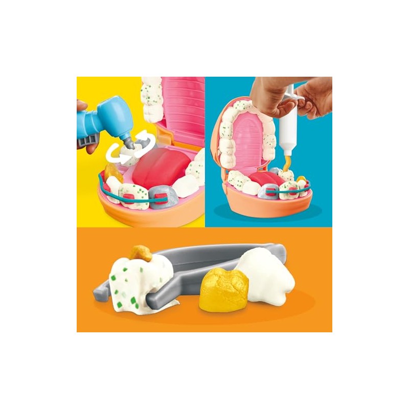 Play-Doh El Dentista Bromista - Kit de Manualidades con Modelado