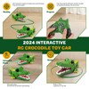 Remote Control Crocodile Toy Car, [2025 NEW] Rechargeable 2.4GHz RC