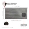 Tentproinc RV Awning Sun Shade Screen 9' X 19' 3''