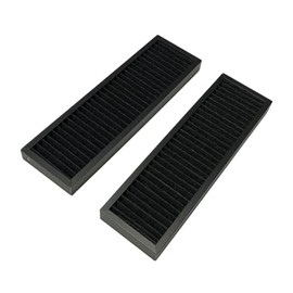 Microwave Charcoal Filter - Two Pack - Compatible with LG Model Numbers LMHM2017SB, LMV-1813ST, MV-2040ASD, MV2040KSD