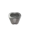Swage Right MIL-SPEC Aluminum Swage Sleeves Clip & Ferrules (7/32