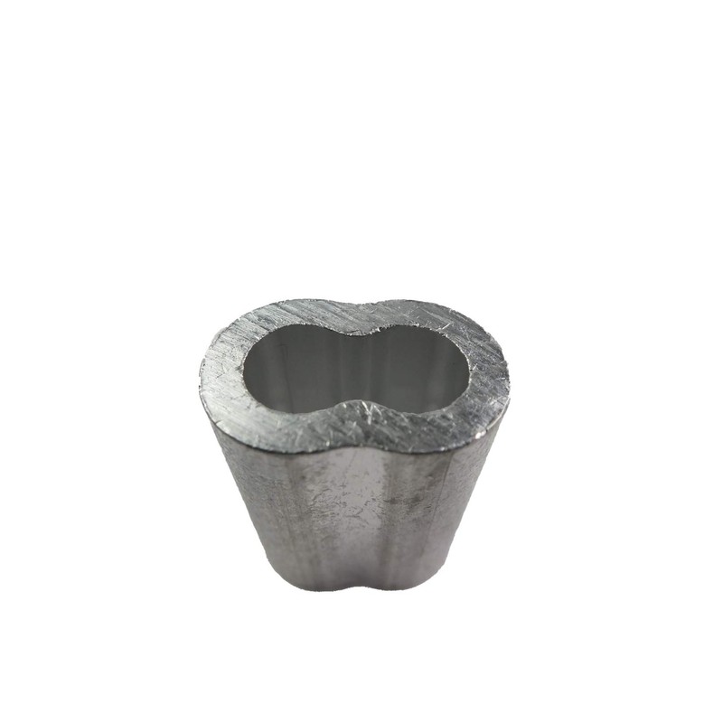 Swage Right MIL-SPEC Aluminum Swage Sleeves Clip & Ferrules (7/32
