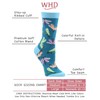 Dragonfly Socks for Women (Teal, Medium)