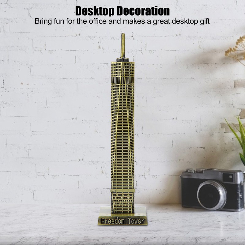 Novelty Metal New York Freedom Tower Model Home Office Decor