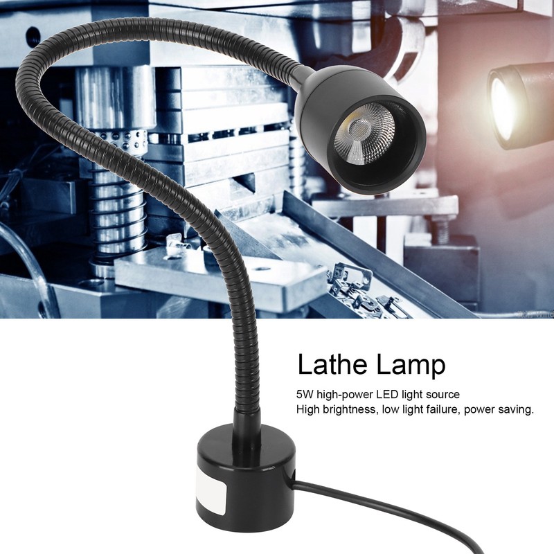 5W LED Work Light Flexible Gooseneck Magnetic Base for Sewing