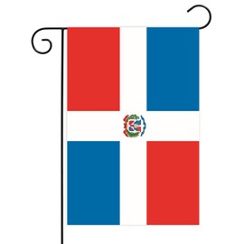 12 x 18 IN Dominican Republic National Garden Flag Double Sided Home Garden Yard Decor