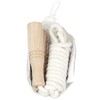 Artec Wooden Handle Jump Rope, Uncolored, 2.2m, 001356, Handle: Wooden
