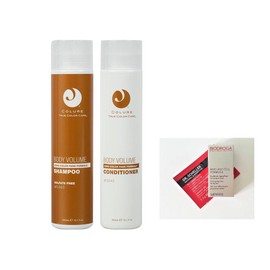 Colure True Color Care BODY VOLUME Shampoo & Conditioner DUO 10.1 oz each + 2 Free Samples. Products are Vegan, Cruelty Free, Organic. FREE of Sulfates, Parabens, Dyes, Petrolatum, Wheat & Soy.