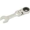 Dynamic Tools D076216 Stubby Flex Head Ratcheting Wrench, 1/2"
