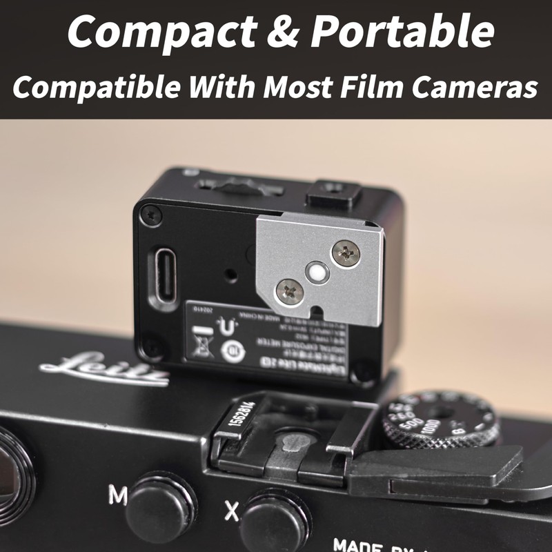 LightMate Lite 2R Light Meter Photography, 0.96in Large OLED Screen,