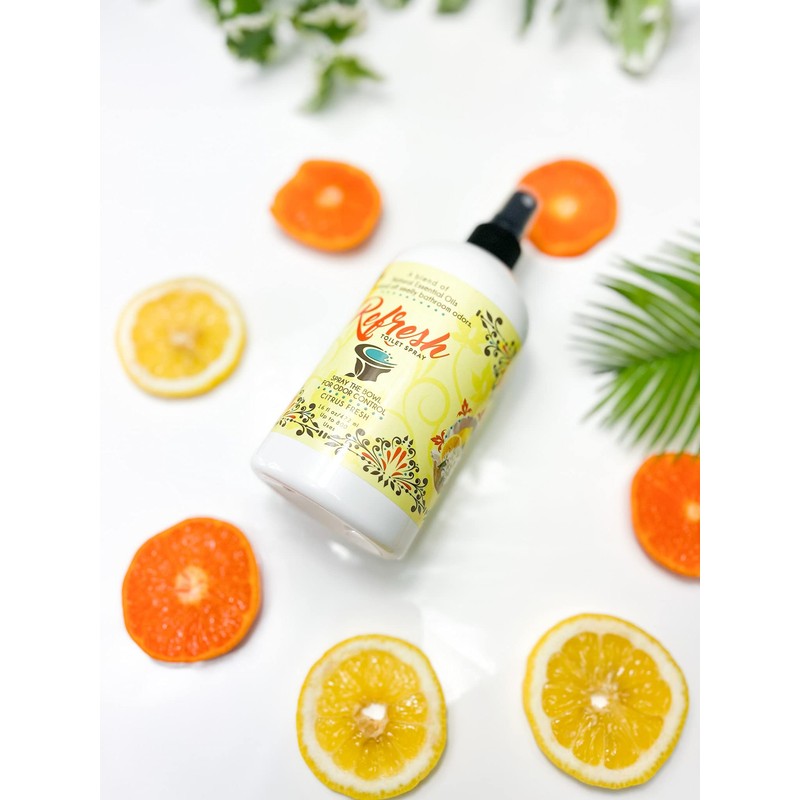 Refresh Toilet Spray Spray The Bowl For Odor Control (Citrus