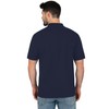 Trigema Polo shirt with three-colour button placket, blue, XXL