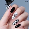 NAILGIL Gel Paint for Nails Art, Black and White Painting