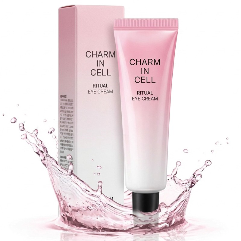 CHARMZONE Crema Para Ojos Charm-In-Cell Ritual, Con Triple Péptido Y