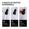 WEWE Kitchen Sink Faucet, Pull Down Kitchen Faucet, Black and