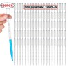 5ml Plastica Pipette Trasferimento 100 Pezzi,Pipette Graduate,Squeeze Trasferimento Pipette,pipette monouso,per