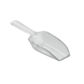 iDesign Plastic Scoop Measuring Cups – Set of 4, Multiple Sizes, Pet Food, Coffee Grounds, Versatile Scoop, Clear