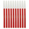 Colouring Felt Tip Pens, RED, VAI-HCR Single Colour Pens, Pack