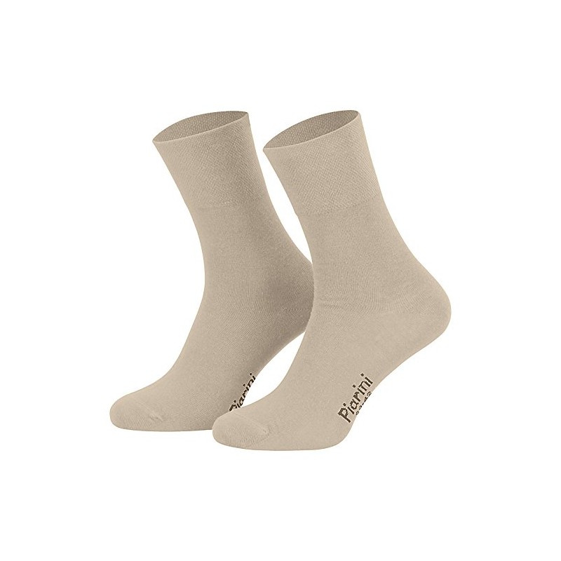 Piarini Business Socks, Suit Socks Without Elastic Top, Cotton, Men's