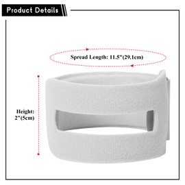 Aroncent Schweissband Wristband Sport Handgelenkschutz: Unisex Sportschutzarmbänder Schweißarmbänder für trainieren Armschützer geschnürt Grau