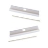 DIY Adjustable Vertical Blind Hanger 3.5” (89mm) Replacement White Hangers